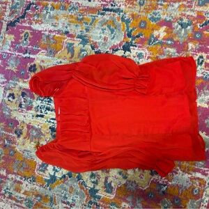 Francesca's Collections Red Mini Dress